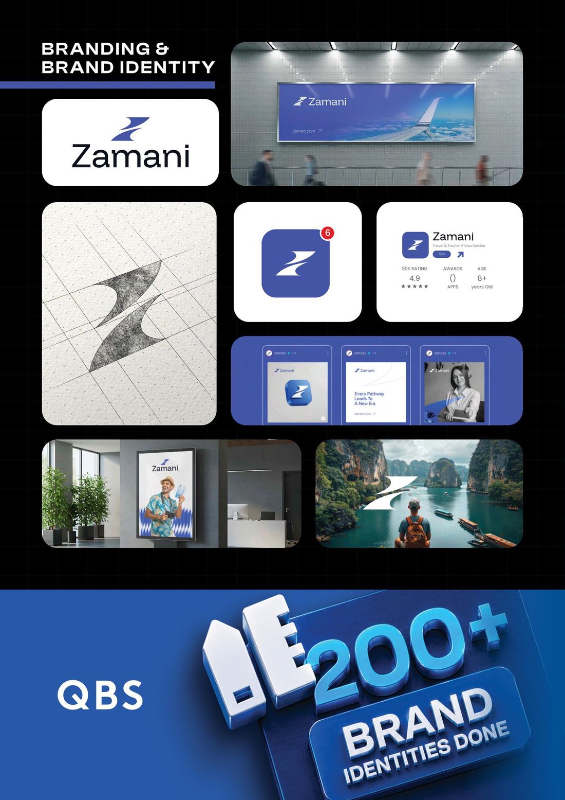 200+ Brand Identities — Branding & Brand Identity campaign by QBS Enterprises