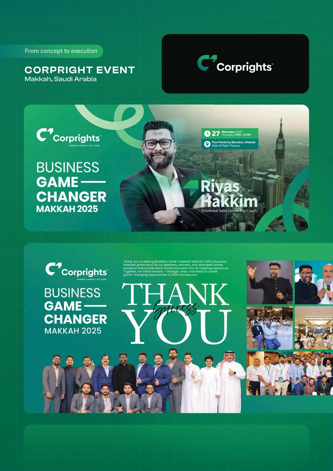 Business Game Changer, Makkah 2025 — Corporate Event by QBS Enterprises